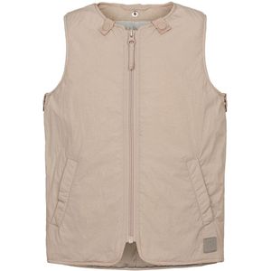 MarMar Gewatteerd Vest - Orvelte - Cream Taupe - MarMar - 8-9 jaar (128-134) - Donsvest