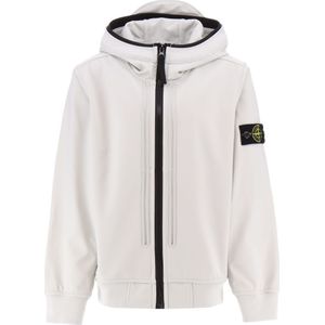Stone Island Softshelljassen - Pearl Grey - Stone Island - 8 jaar (128) - Softshell