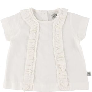 Wheat T-Shirt - Blouse Nicoline - Wit - Wheat - 68 - T-Shirts