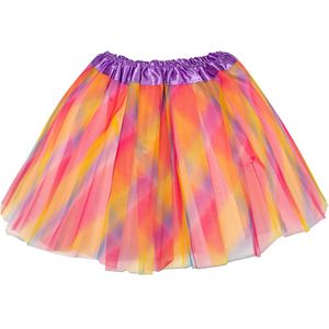 Molly & Rose Kostuum - Tule rok - Regenboog - Molly & Rose - 0-3 jaar - Kostuum