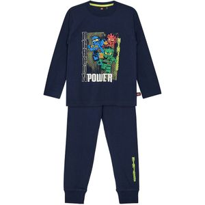 LEGO® Wear Ninjago Pyjama set - LwAgan - Glow In The Dark - LEGO® Wear - 8 jaar (128) - Pyjama - Tweedelig