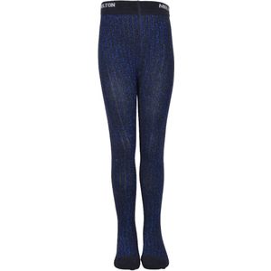 Melton Panty's - Bamboe - Blauw m. Glitter - Melton - 56/62 - Panty's
