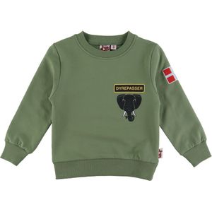 DYR Sweatshirt - Dierenverzorger - Sage Olifant - DYR - 2 jaar (92) - Sweatshirt