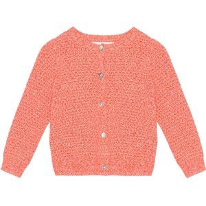 Molo Cardigan - Gebreid - Goldie - Rose Rood Mix - Molo - 2 jaar (92) - Cardigan
