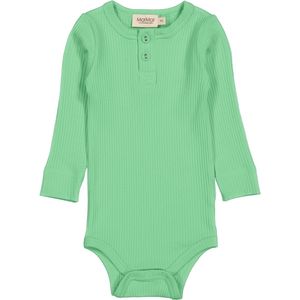 MarMar Romper L/æ - Rib - Modaal - Cale Green - MarMar - 62 - Romper L/S