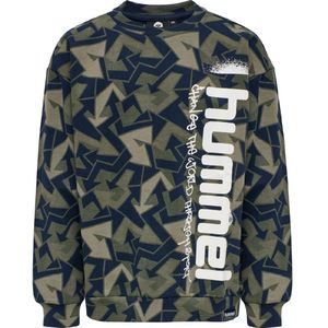 Hummel Sweatshirt - hnlPijlen - Black Iris - Hummel - 4 jaar (104) - Sweatshirt