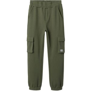 Name It Joggingbroek - NkmPsavase - Deep Lichen Green - Name It - 8 jaar (128) - Joggingbroek