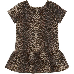 The New Jurk - Twill - TnPanya - Veergrijs/Leo - The New - 5-6 jaar (110-116) - Jurk