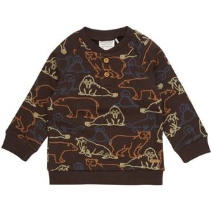 Minymo Sweatshirt - Java m. Walrus - Minymo - 62 - Sweatshirt