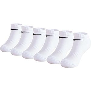 Nike Sokken - Prestaties Basic Laag - 6-pack - Wit - Nike - 23,5/27 - Sokken