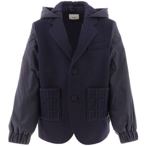 Fendi Blazer - Navy - Fendi - 10 jaar (140) - Blazer