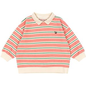 Konges Sløjd Poloshirt - Blush Gebonden Stripe - Konges Sløjd - 1½ jaar (86) - Shirts