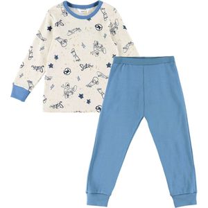 Joha Pyjama set - 2-delig - Licht Beige - Joha - 90 - Pyjama - Tweedelig