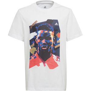 adidas Performance T-Shirt - Pogba voetbal afbeelding - Wit - adidas Performance - 5 jaar (110) - T-Shirts