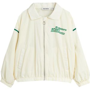 Mini Rodini Jas - Gewichtheffen - Offwhite - Mini Rodini - 4-5 jaar (104-110) - Zomerjas