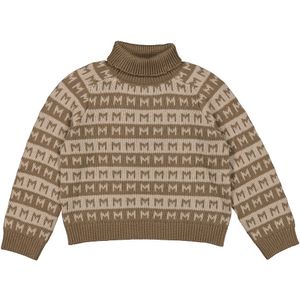 MarMar Blouse - Katoen/Wol - Talmi - Terre Stripe - MarMar - 10 jaar (140) - Shirts