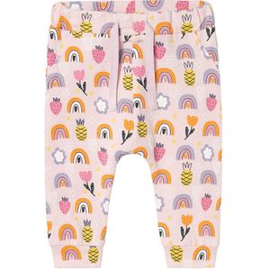 Name It Broek - NbfVandora - Parfait Pink/Rainbow - Name It - 56 - Broeken - Katoen