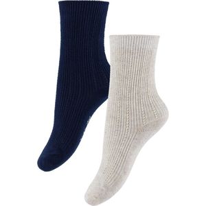 Konges Sløjd Sokken - Rib - 2-pack - Pontelle - Mix Pack - Konges Sløjd - 17/18 - Sokken