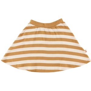 Katvig Rok - Caramel/Wit Gestreept - Katvig - 1 jaar (80) - Rok