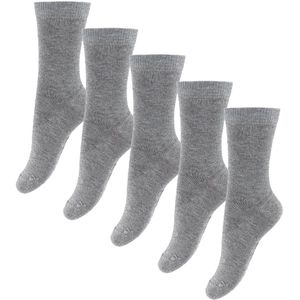 Fuzzies Sokken - 5-pack - Grijs Gevlekt - Fuzzies - 42/44 - Sokken