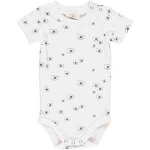 Gro Romper s/s - Atlas - Warm White - Gro - 62 - Romper S/S