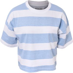 Hound T-Shirt - Crop - Light Blue - Hound - 8 jaar (128) - T-Shirts