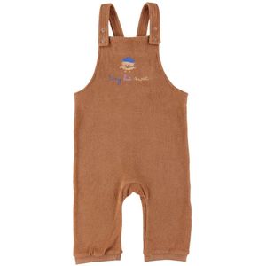 Monsieur Tuinbroek - Terry - Amandel - Monsieur Mini - 6-9 mnd - Tuinbroek