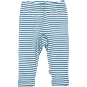 Joha Leggings - Rib - Wol/Zijde - Off White/Blauw - Joha - 150 - Leggings - Wol