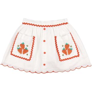 Stella McCartney Kids Rok - Ivory - Stella McCartney Kids - 4 jaar (104) - Rok