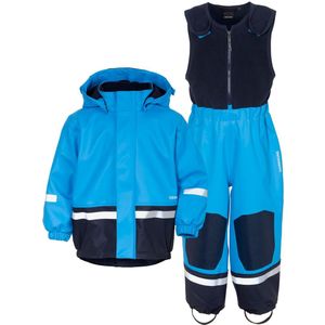 Didriksons Regenkleding m. Voering - PU - Boardman - Scherp Blue - Didriksons - 80 - Regenkleding