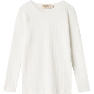 MarMar Blouse - Tamra - Rib - Zacht White - MarMar - 2 jaar (92) - Shirts