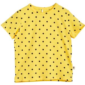 Mini Rodini T-Shirt - Polka Dot - Geel - Mini Rodini - 68/74 - T-Shirts