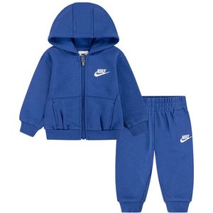 Nike Sweatset - Cardigan/Joggingbroek - Spel Royal - Nike - 12 mnd - Joggingpakken
