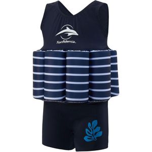 Konfidence Badpak - UV40+ - Navy Blue/Breton - Konfidence - 2-3 jaar (92-98) - Zwemvest