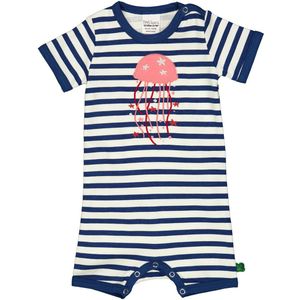 Freds World Zomerromper - Amandel/Navy - Freds World - 68 - Zomer Rompers