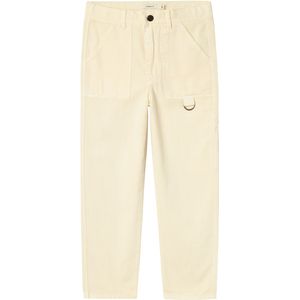 Name It Broek - NkmRyan - White Swan - Name It - 8 jaar (128) - Broeken - Katoen