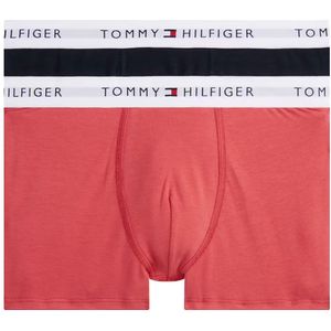 Tommy Hilfiger Boxershorts - 2-pack - Frosted Cranberry/Desert S - Tommy Hilfiger - 4-5 jaar (104-110) - Boxershorts