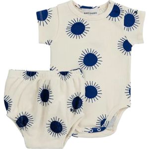 Bobo Choses Set - Romper k/æ/Bloomers - Offwhite - Bobo Choses - 3 mnd - Shorts