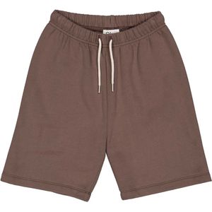 Olsen Kids x Stad Green Sweatshorts - Ceder Brown - Olsen kids x By Green Cotton  - 5 jaar (110) - Shorts