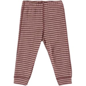 Joha Leggings - Wol - Rose m. Strepen - Joha - 60 - Leggings - Wol