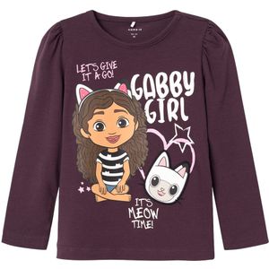 Name It Blouse - NmfJuliet Gabby - Plum Perfect - Name It - 2 jaar (92) - Shirts