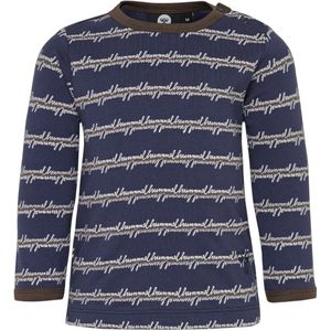 Hummel Blouse - HMLKerem - Navy/Bruin - Hummel - 62 - Shirts