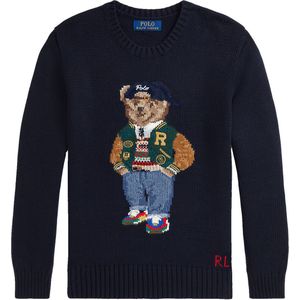 Polo Ralph Lauren Blouse - Gebreid - Navy - Polo Ralph Lauren - 8 jaar (128) - Shirts