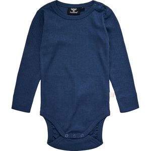 Hummel Romper l/s - Rib - hmlRene - Sargasso Sea - Hummel - 56 - Romper L/S