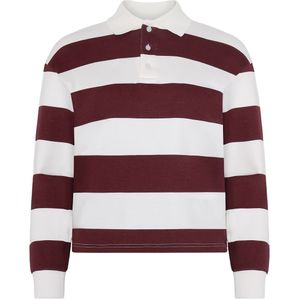 Grunt Poloshirt - GrThy - Sweat - Dark Rood - Grunt - 8 jaar (128) - Sweatshirt