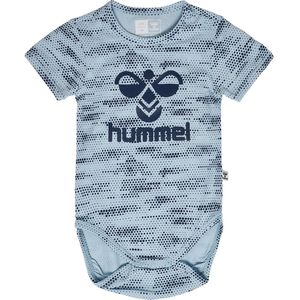 Hummel Romper s/s - hmlParo - Hemels Blue - Hummel - 68 - Romper S/S
