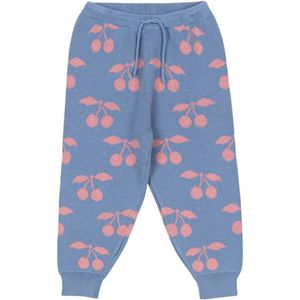 Konges Sløjd Broek - Gebreid - Lapis - Purple Impressie - Konges Sløjd - 74 - Broeken - Katoen