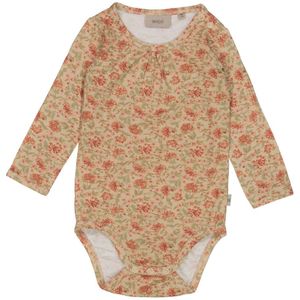 Wheat Romper l/s - Liv - Kamperfoelie - Wheat - 56 - Romper L/S