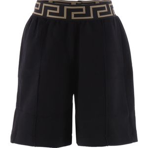 Versace Sweatshorts - Zwart m. Goud - Versace - 8 jaar (128) - Shorts