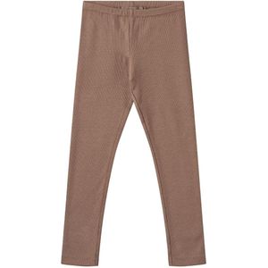 Wheat Leggings - Rib - Jules - Toffee Brown - Wheat - 4 jaar (104) - Leggings